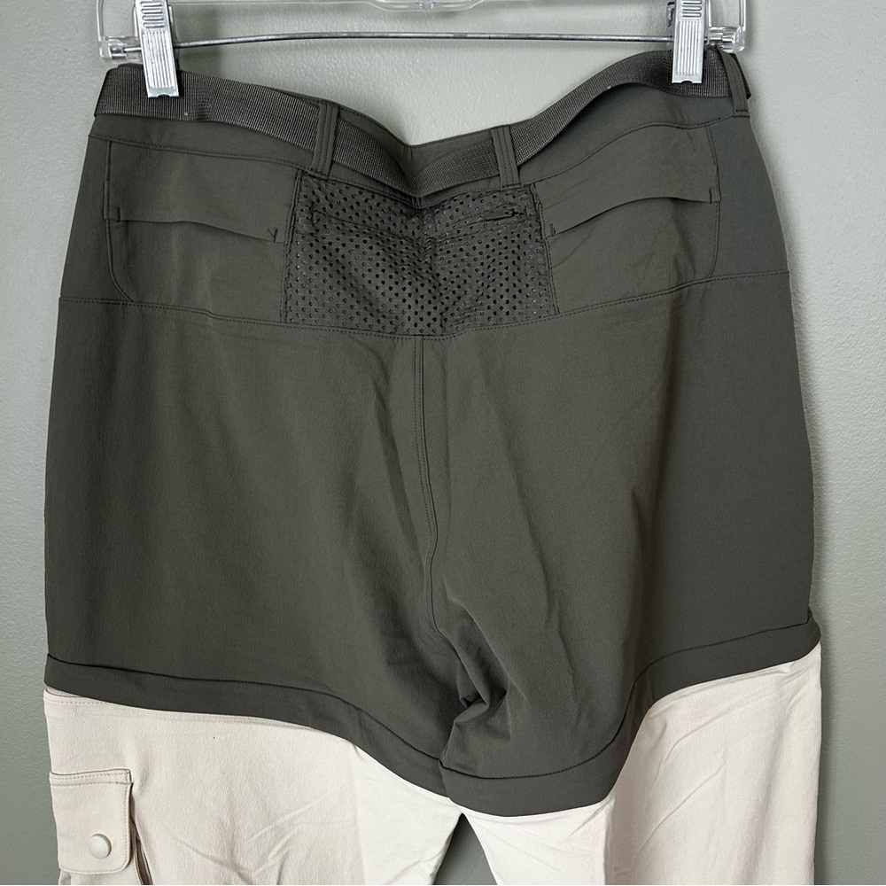 NWT outdoor voices‎ zip-off rectrek pants green size small women’s - Picture 7 of 10